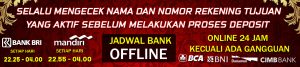 Jadwal Bank